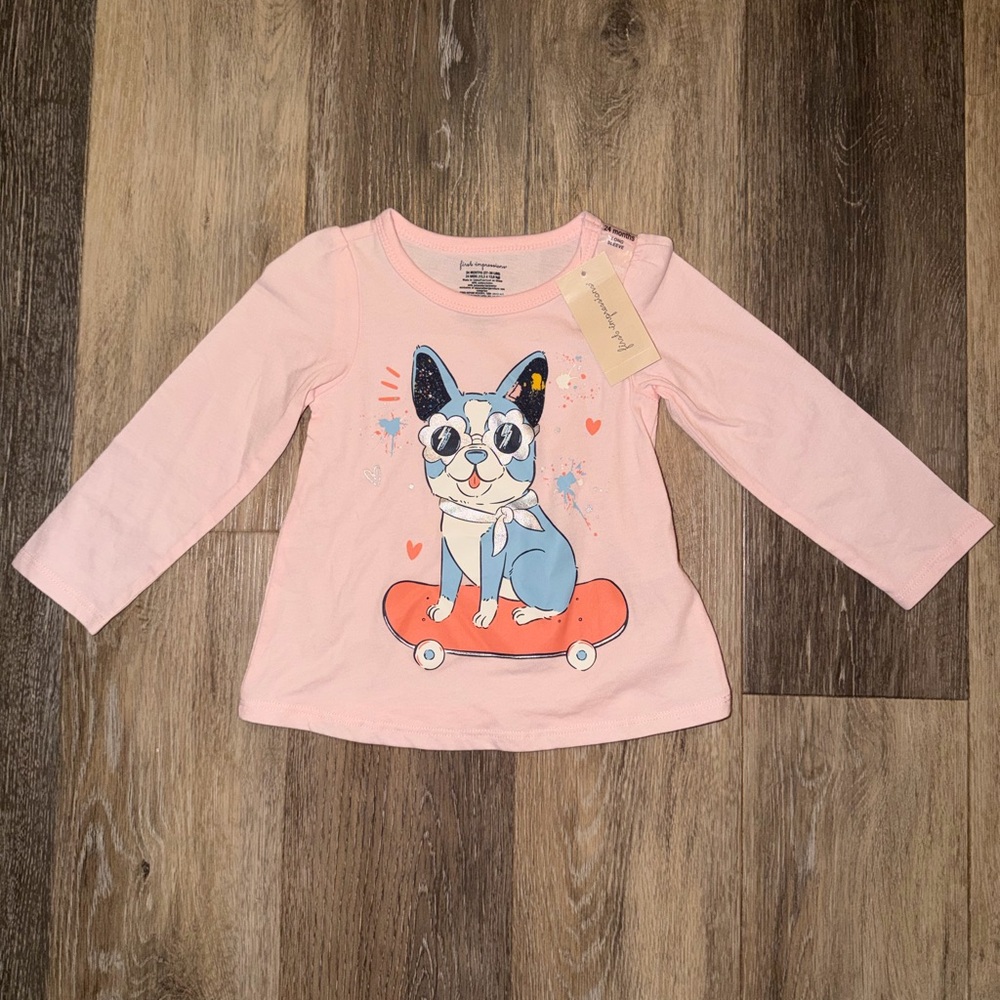 NWT First Impressions Baby Long Sleeve LOVE
